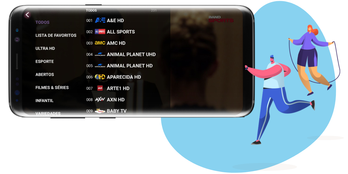 Blue Tv Movel